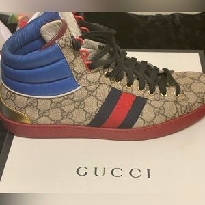 These are ‘Gucci High Tops “ACE GG High Top”